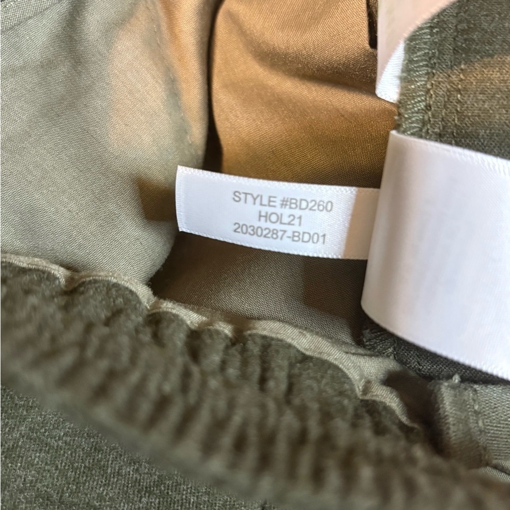 NWT J Crew Factory drawstring pants in brushed cotton blend - Picture 8 of 11